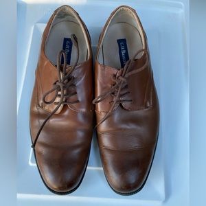 G.H Bass Men’s Dress Shoe Brown leather lace up Oxford shoes size 9
